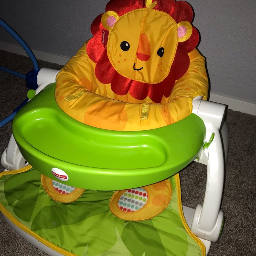 Fisher price sit me up floor seat with tray